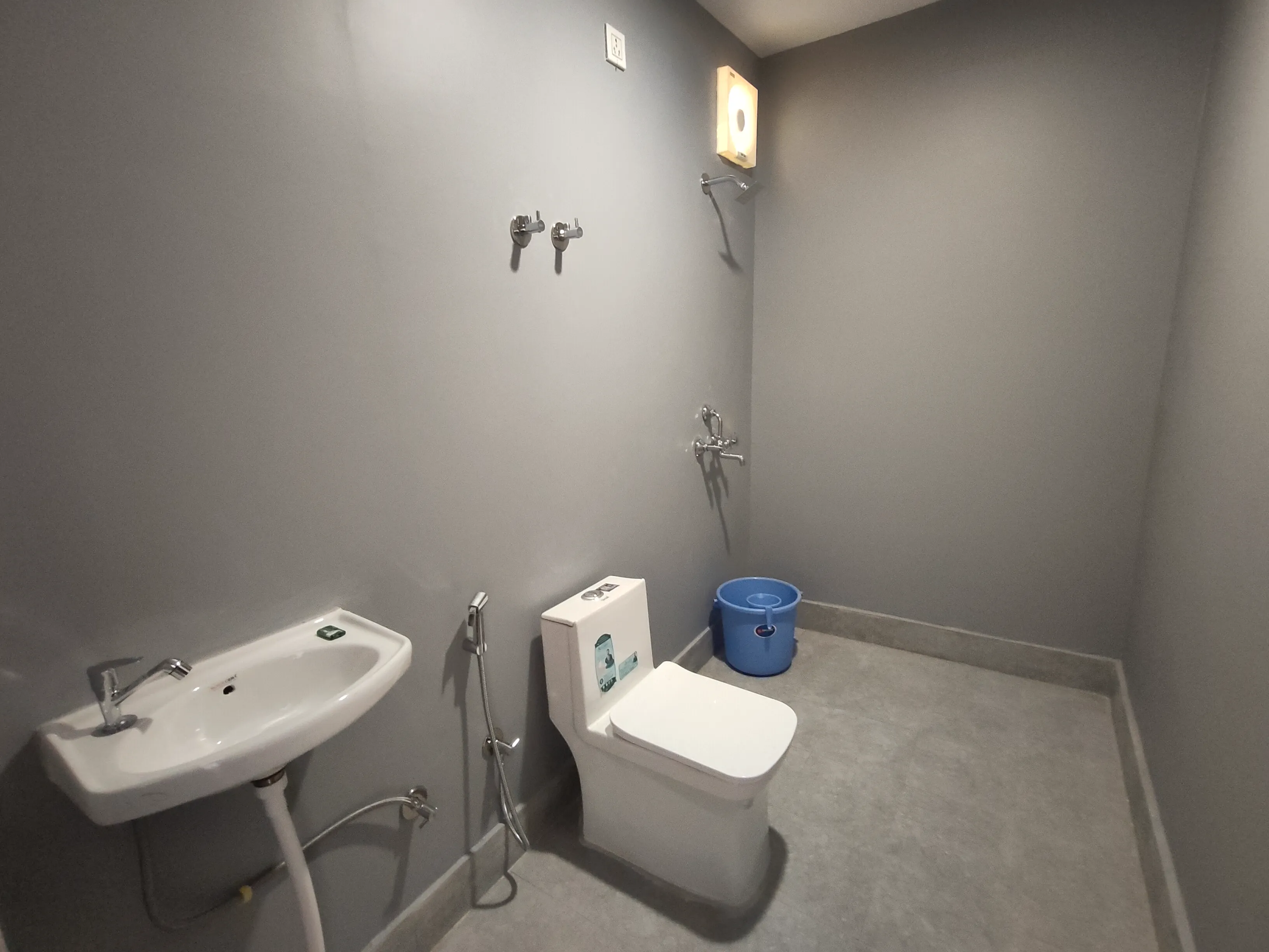 Clean Washroom - Hygiene washroom at Green Ganga Resort