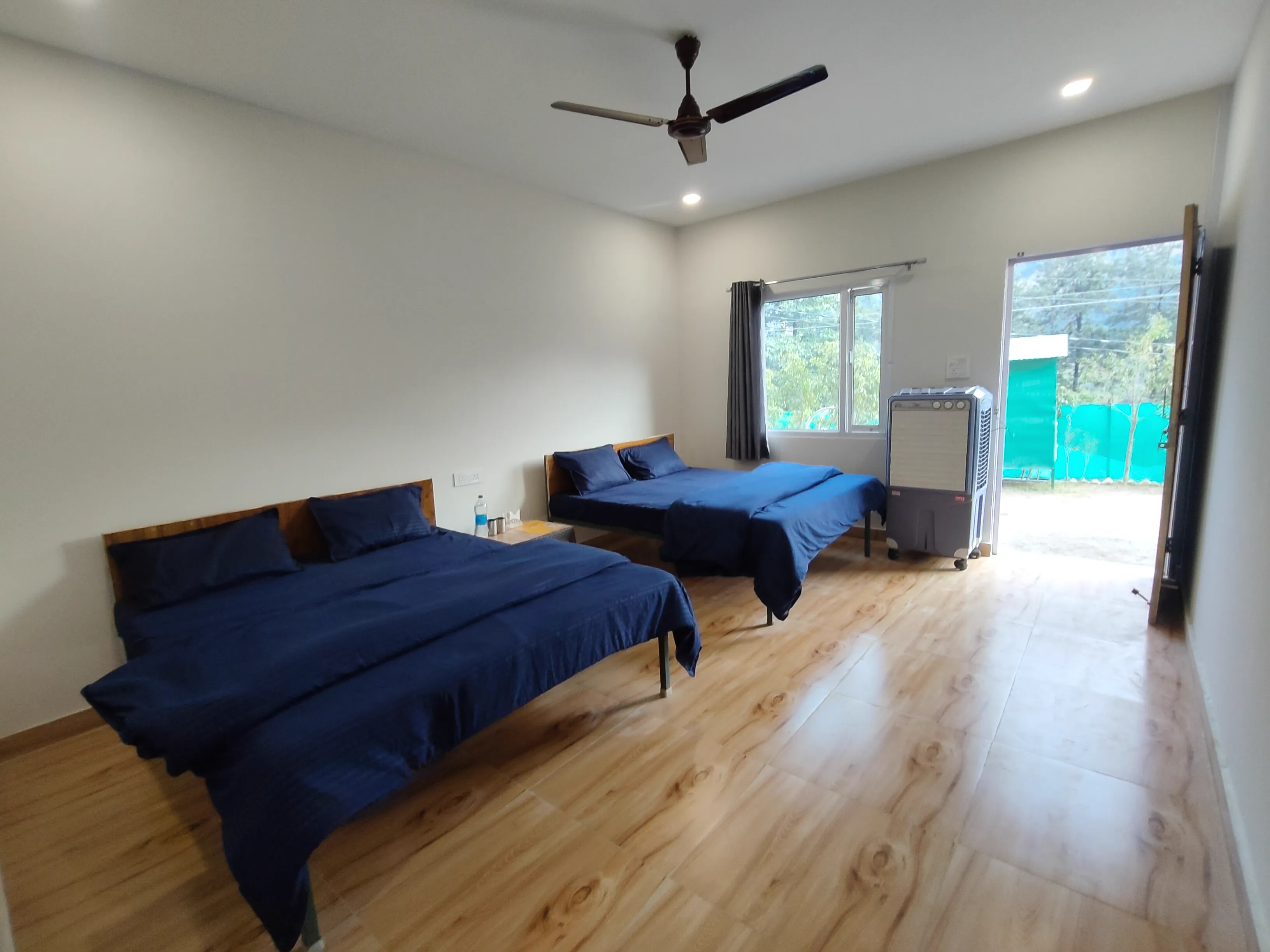 Garden View Room - Nature room with cooling at Green Ganga Resort