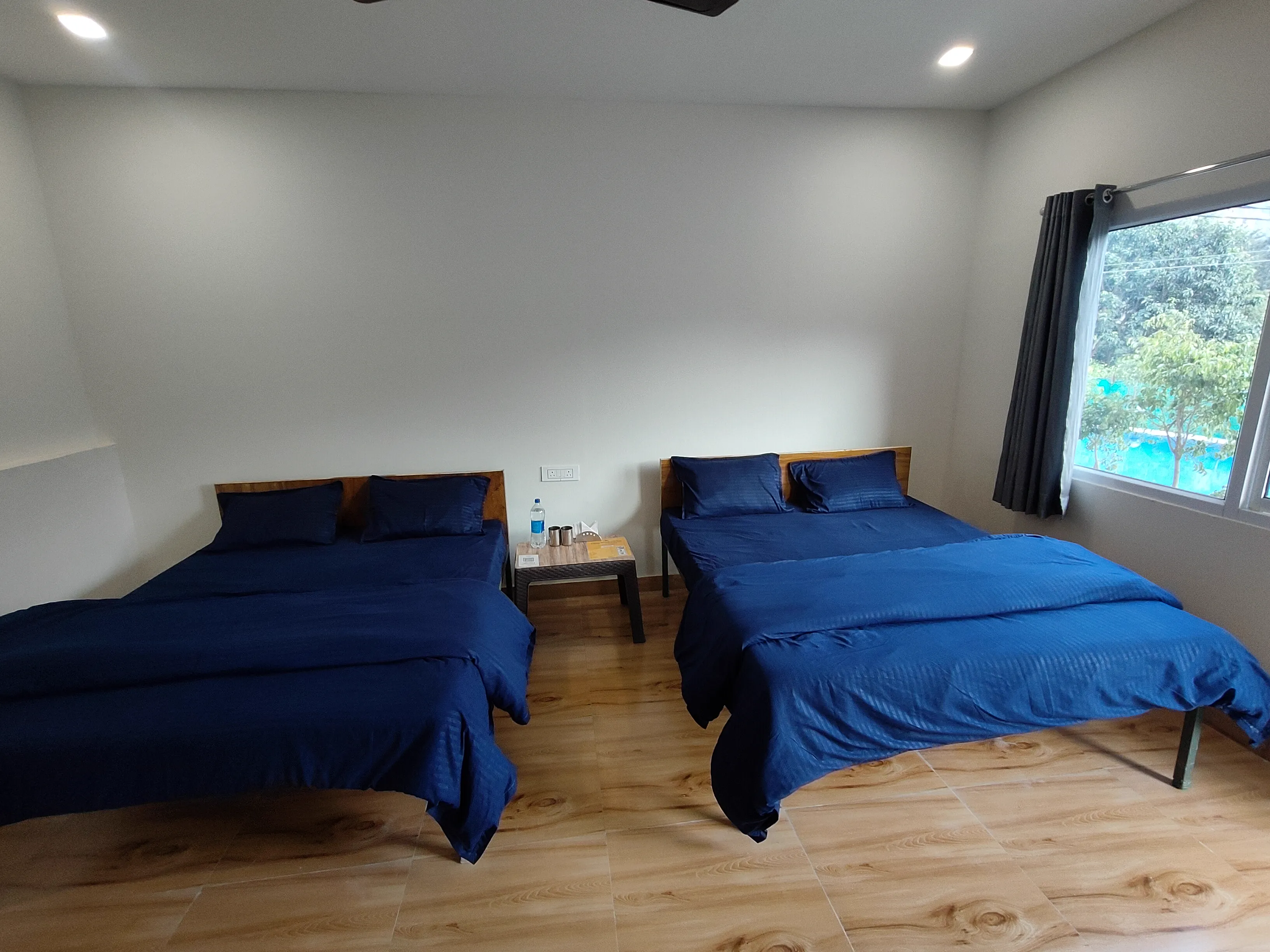 Garden Room Clean - Neat and clean room at Green Ganga Resort